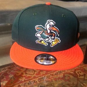 University Miami Canes New Era SnapBack Canes hat